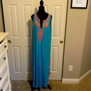 Lilly Pulitzer maxi bathing suit cover up !